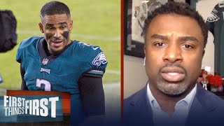 Pederson s decision to bench Hurts was embarrassing Brian Westbrook NFL FIRST THINGS FIRST