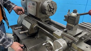 12"X 24" LOGAN MODEL: 2535-2-V ENGINE LATHE : STOCK #78311