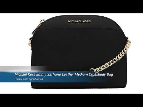 Michael Kors Emmy Saffiano Leather Medium Crossbody Bag. Purchase from   