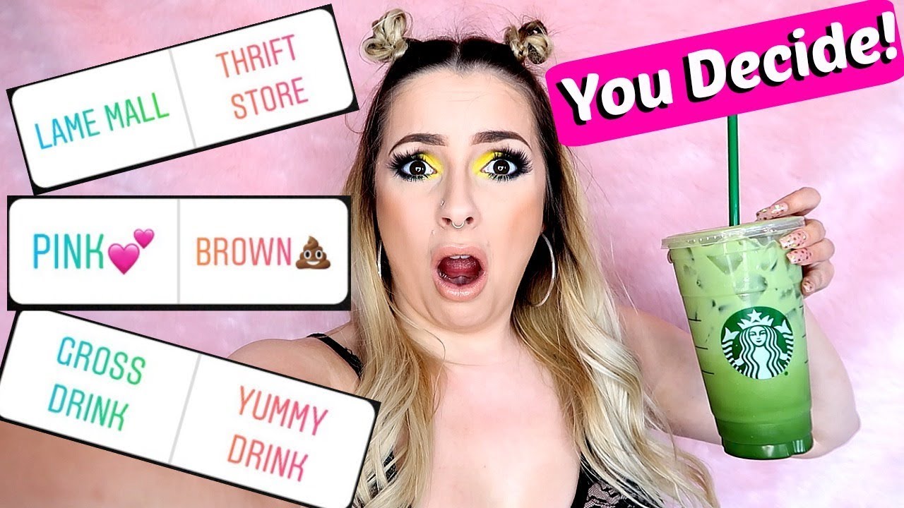 My instagram followers control my life for a day