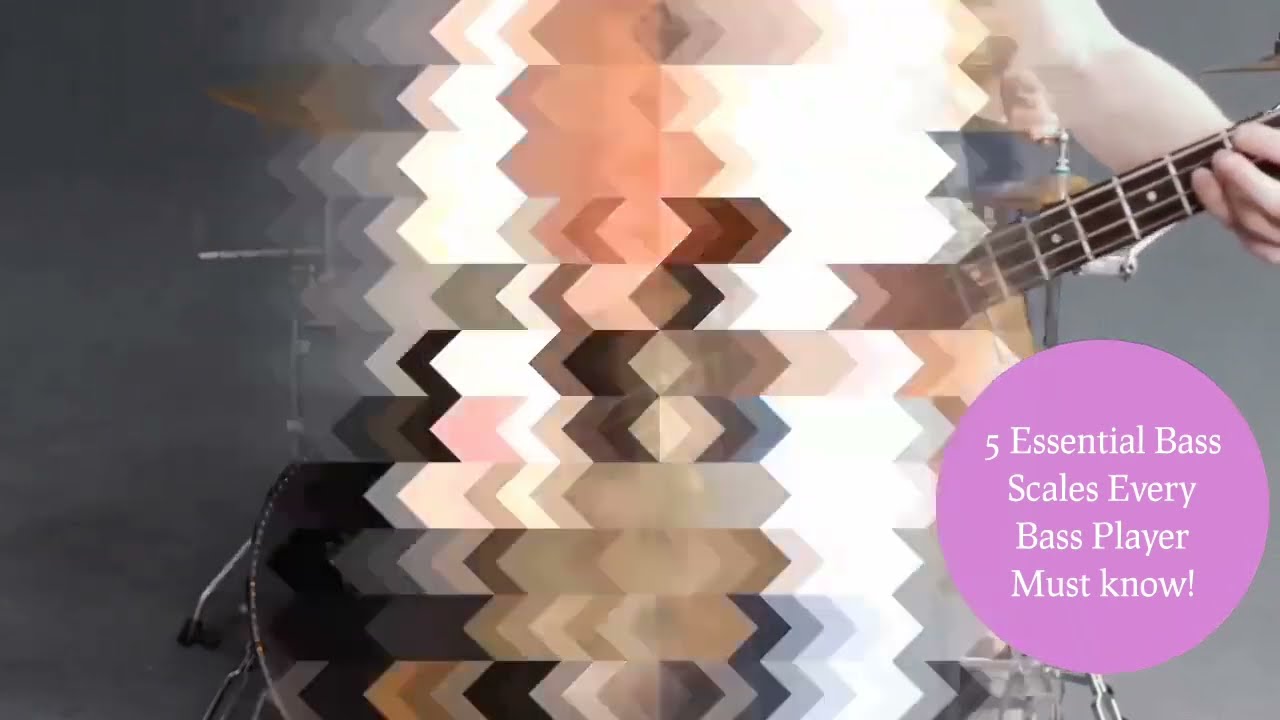 5 Essential Bass Scales Every Bass Player Must know | BassTutorial |