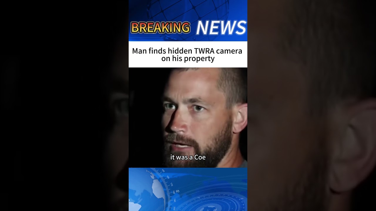 Man finds hidden TWRA camera on his property  