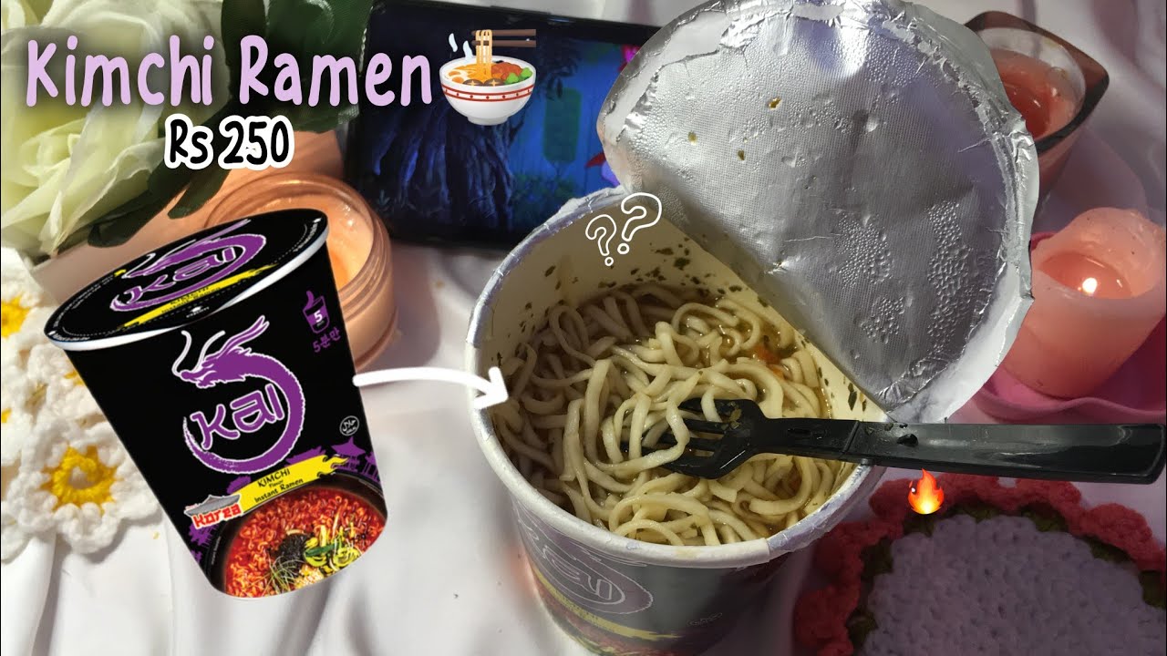 Kai kimchi instant ramen noodles 🍜 | Hit 🔥OR 👎🏻 Miss
