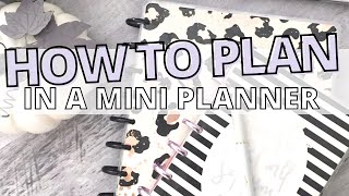 HOW TO PLAN IN A MINI PLANNER | MY TIPS & TRICKS FOR PLANNING & DECORATING IN A MINI
