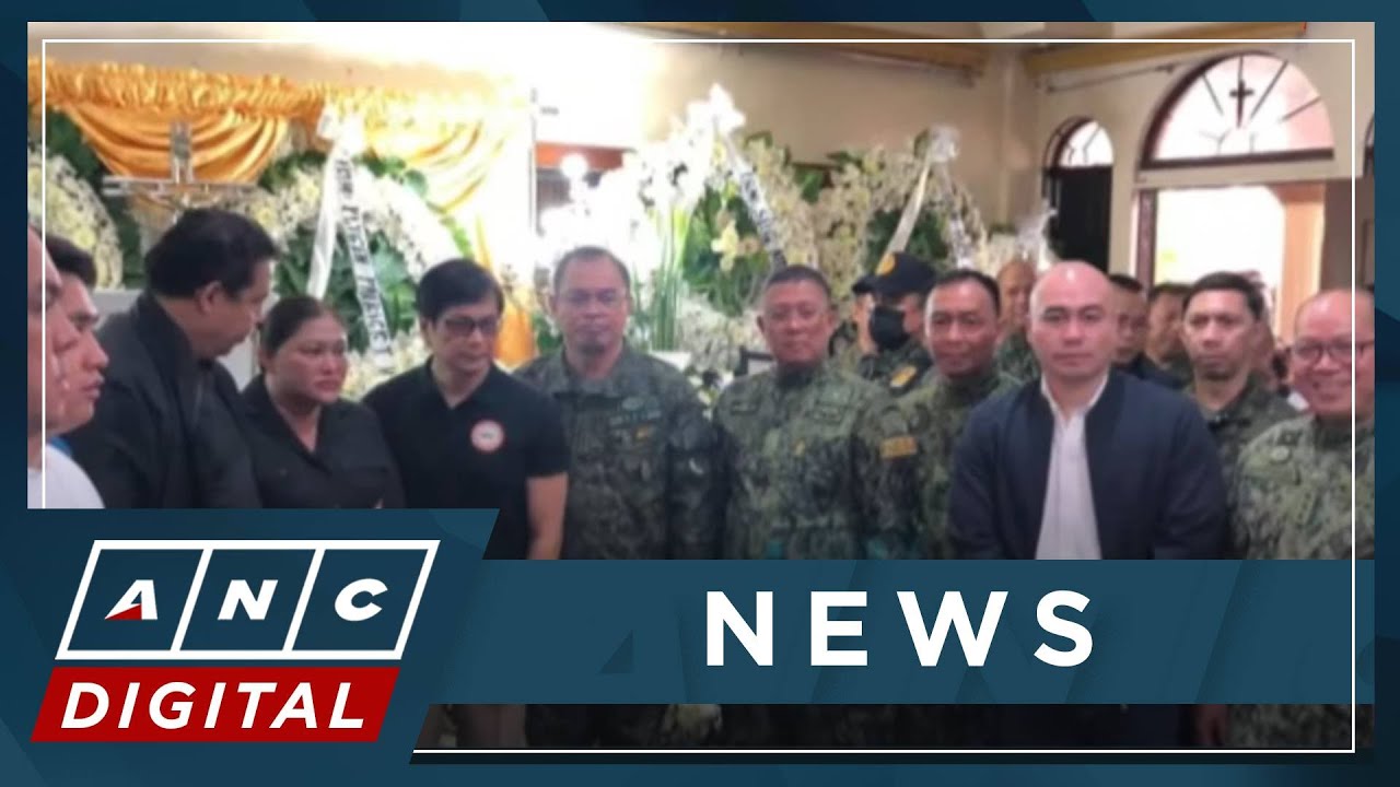 Several PH national officials visit wake of slain governor Degamo | ANC