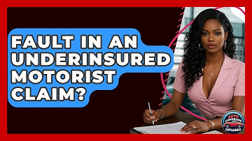 Fault In An Underinsured Motorist Claim? - Auto Coverage Explained