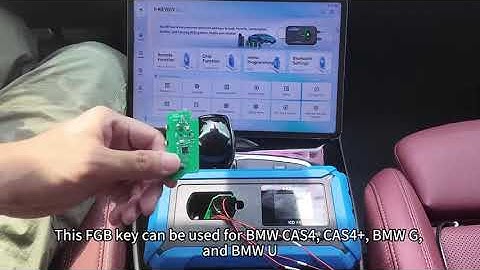 How to add a KD Key to the  2023 BMW X3 by KD-X4