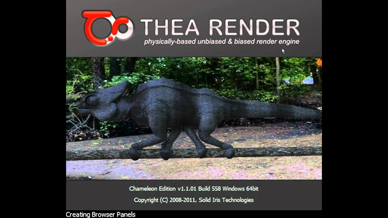 Chameleon Splash - Thea render - Wax's realtime Material mixer #2