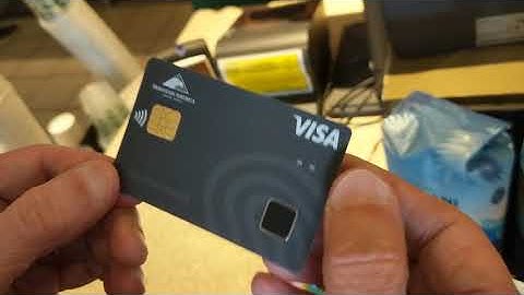 VISA Biometric Payment card demo