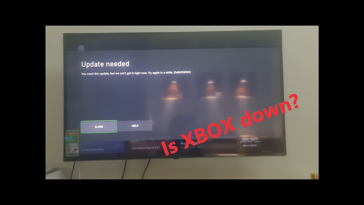 Xbox Cannot play all games Error Code 0x8B050033 | Server