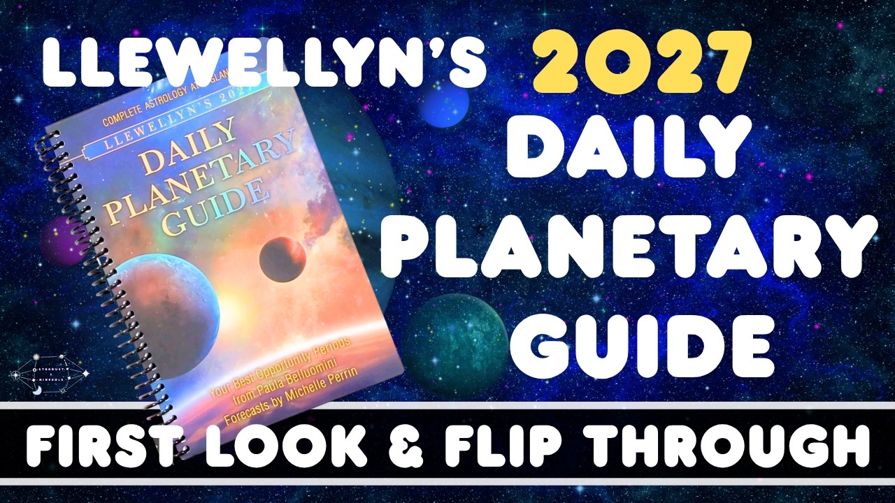 Llewellyn's 2027 Daily Planetary Guide Full Flip Through 2027 Astrology Planner