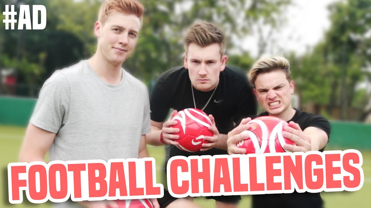 FOOTBALL CHALLENGES WITH JOSH & JACK