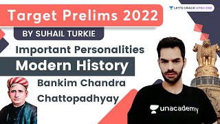 Modern History | Important Personalities | Bankim Chandra Chattopadhyay | UPSC CSE 2022 | Suhail Sir