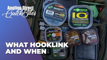 What Hooklink And When - Carp Fishing Quickbite