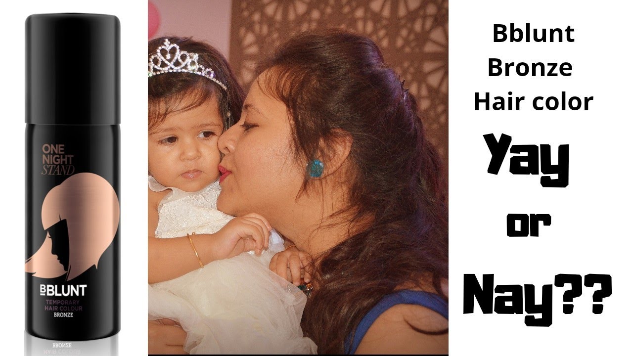 Quick Review for Bblunt temporary hair color!! YouTube