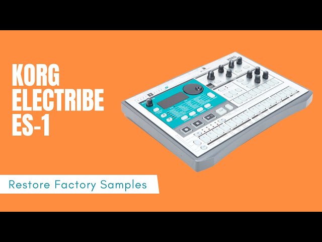 What happens when you buy a used Korg ES-1? - YouTube