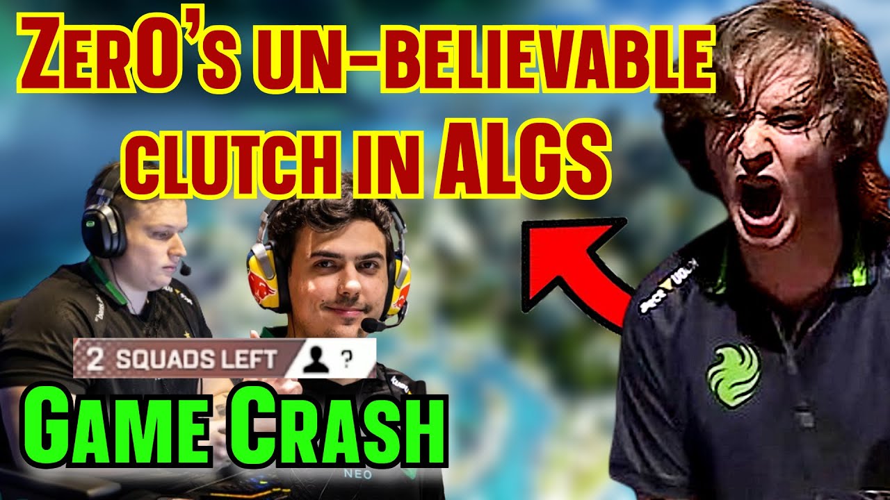 Zer0's MOST Insane Clutch in the ALGS Scrims History After Hal and ...