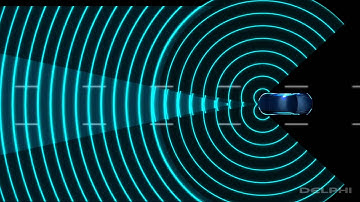 Delphi 360° Sensing System Lane Change Assist