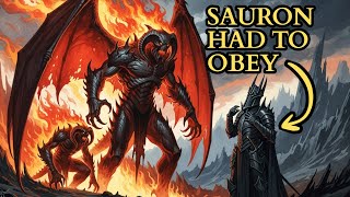 Even Other Balrogs Feared Him  Sauron Obeyed Him  Lord Of The Rings