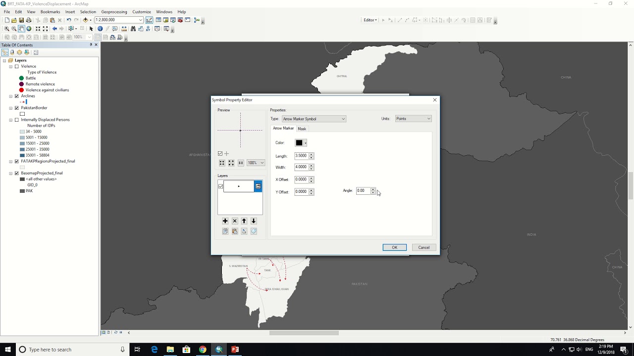 Arrow Symbology in ArcMaps