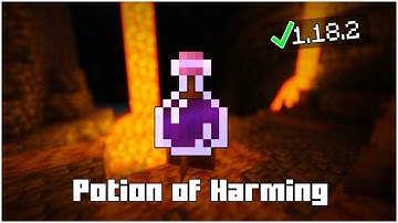 How To Make Instant Damage Potion in Minecraft 1.18.2