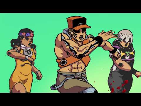 The JOJOLands Torture Dance Animation - Funiculi Funicula feat. John Rod