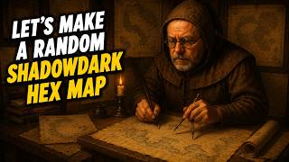 Build a Random Overland Hex Map for Shadowdark – Step-by-Step Worldbuilding