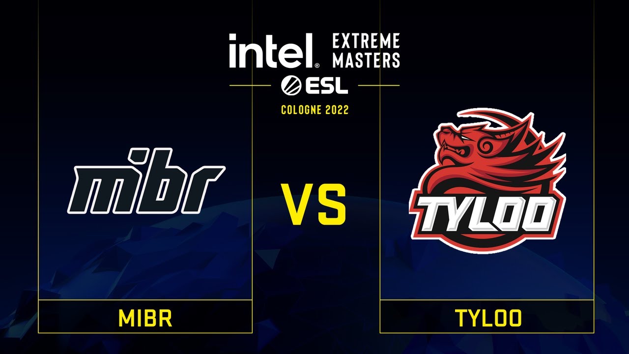 MIBR vs TYLOO | Карта 3 Dust2 | IEM Cologne 2022 - Play-In