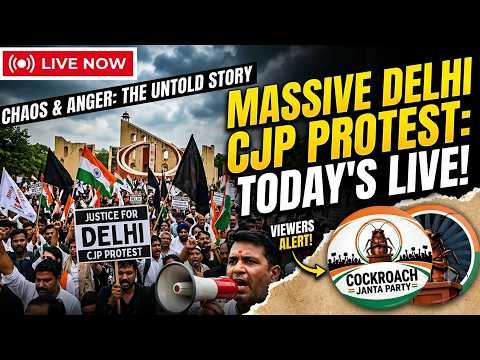 🟡Today's Debate Review 😱🔥| GROUND REPORT LIVE | Sonam Wangchuck Protest | CJP Live | CJP