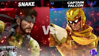 Best of the West 4 Top 48 - Andrik (Captain Falcon) Vs. AlanDiss (Snake) - SSBU Tournament