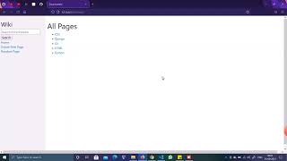 CS50-project 1-Wiki