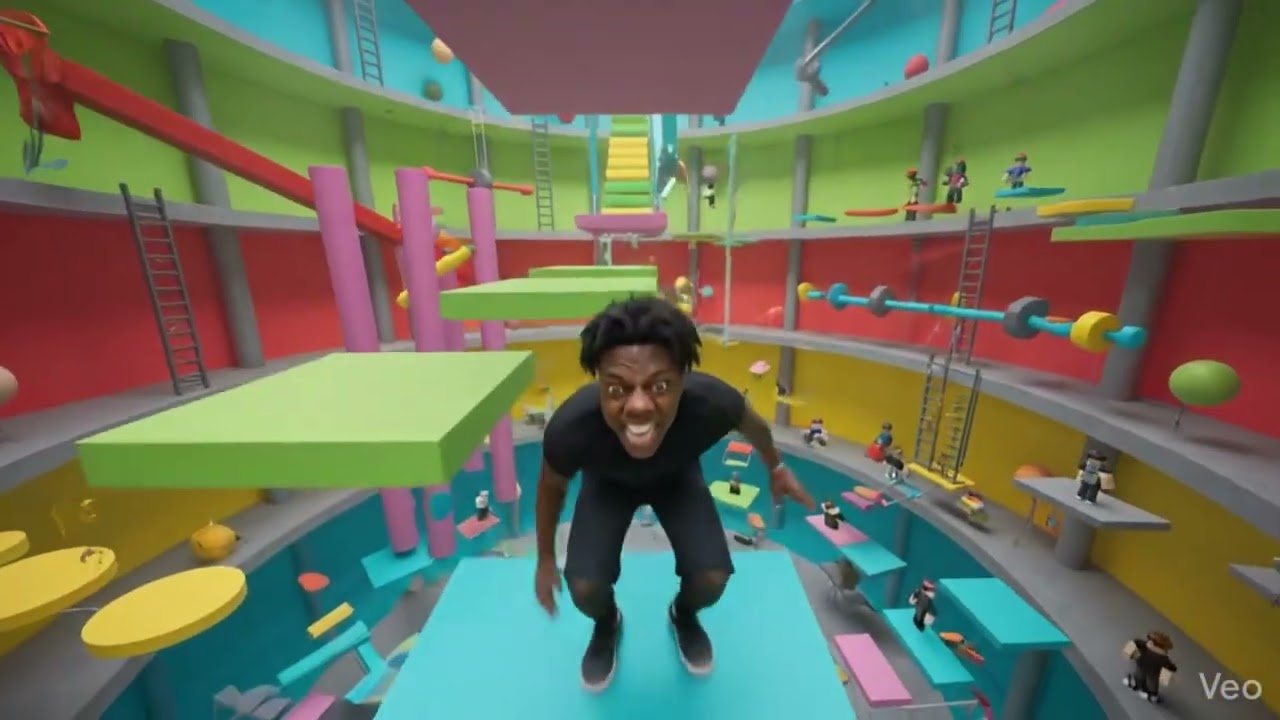 ishowspeed PLAYS TOWER OF HELL IRL