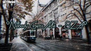 SZA - Nobody Gets Me lyrics + terjemahan cover by Sally Kim @skymusic27