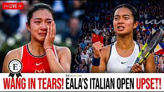 Alex Eala Leaves Xinyu Wang In Tears After Emotional Italian Open Defeat