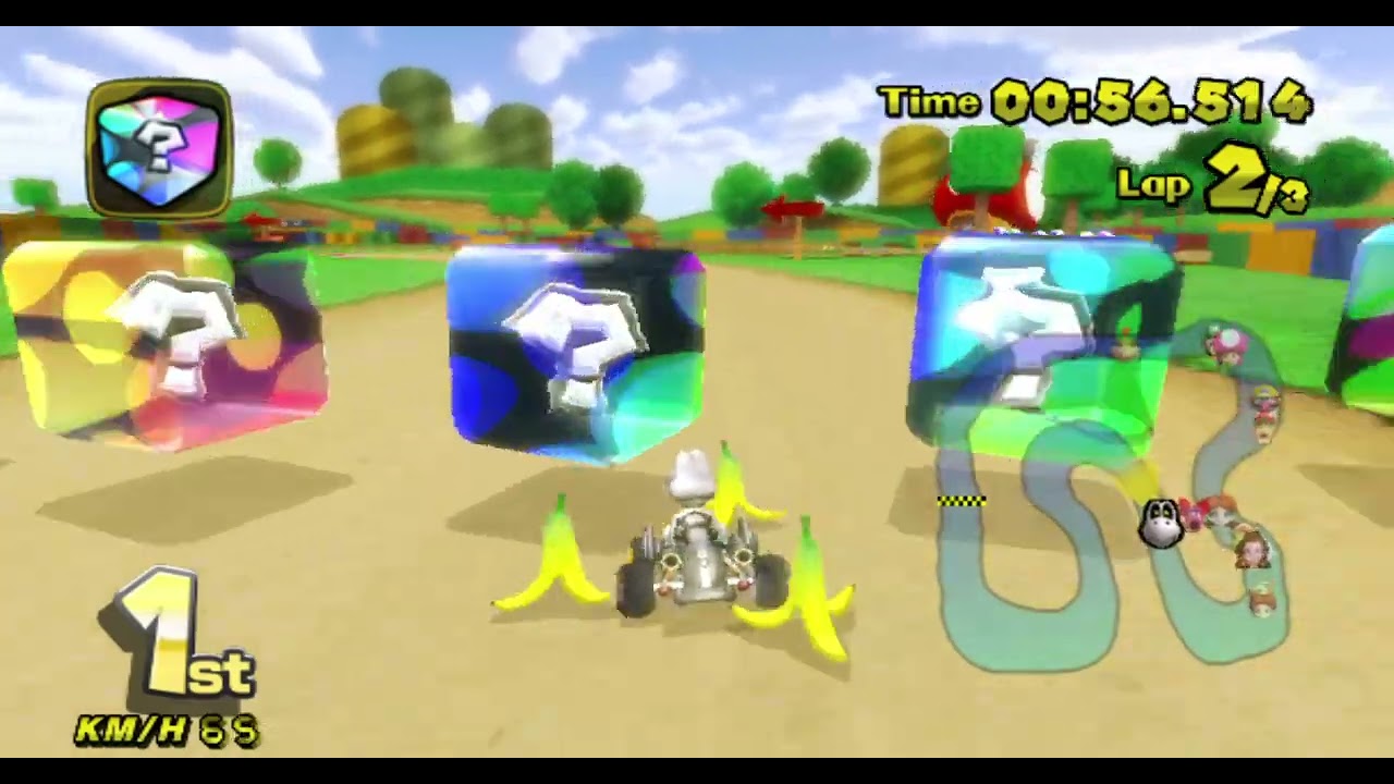 Mario Kart Wii Deluxe - Copa Hongo SNES (100cc) #1