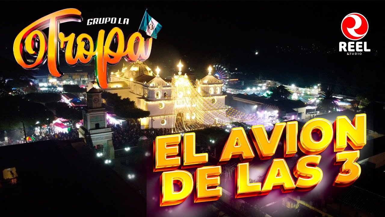 GRUPO  LA TROPA  /  TE EXTRAÑO TANTO  - EL AVION DE LAS 3 (EN VIVO)