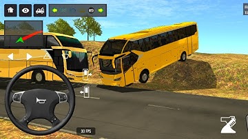 🧐Bus simulator indonesia l Euro coach bus simulator indonesia l 🔍 #bus #simulator #gaming #gameplay 