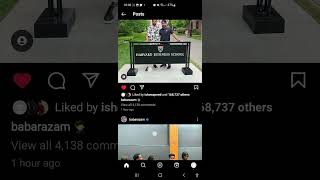 Ishowspeed Liked Babar Azams Instagram Post