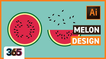 Melon |  Illustrator CC Tutorial #320/365