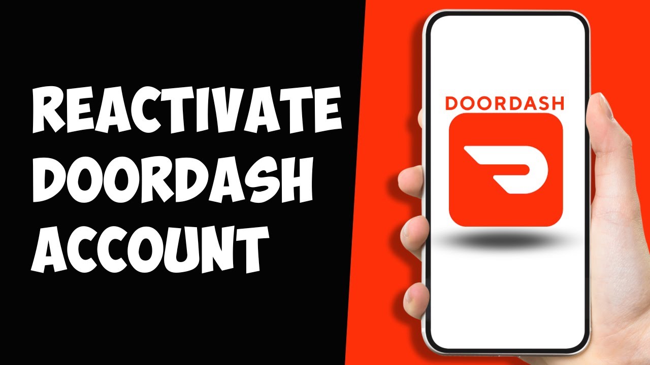 How to Get your DoorDash Account Reactivated (2024) - YouTube