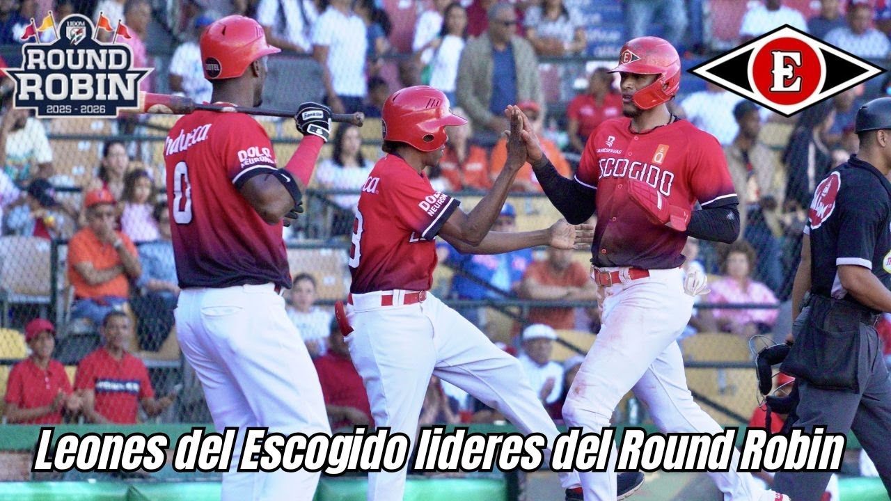 LEONES del ESCOGIDO cerca de clasificar a su segunda FINAL consecutiva en LIDOM