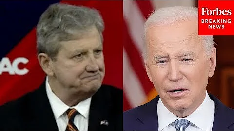 John Kennedy Lists Every Area He Says Biden Has 'Mismanaged'