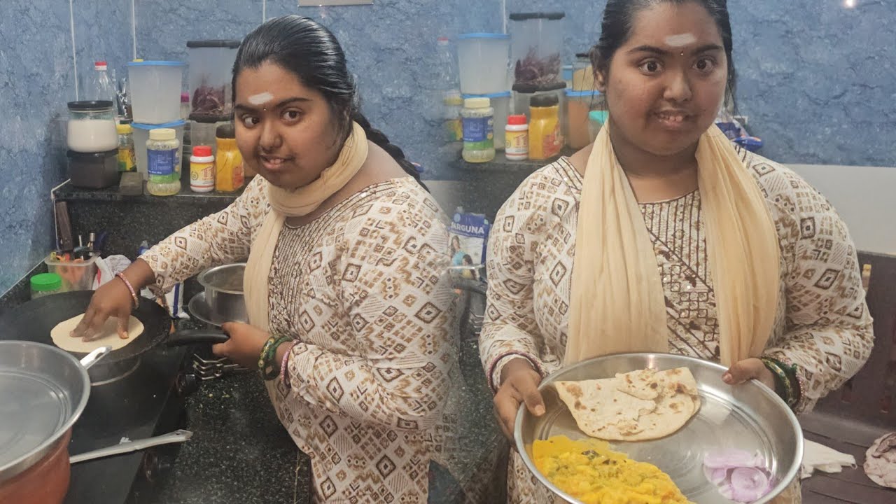 EASY SAMAYAL--ஆசைக்கு கிடைச்ச பரிசு🥰 veg kuruma // specialchild #COOKING 