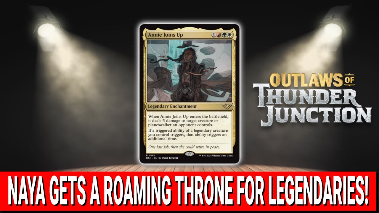 joins up cards mtg Magic the Gathering Outlaws of Thunder Junction Rare Rakdos Joins Up #225