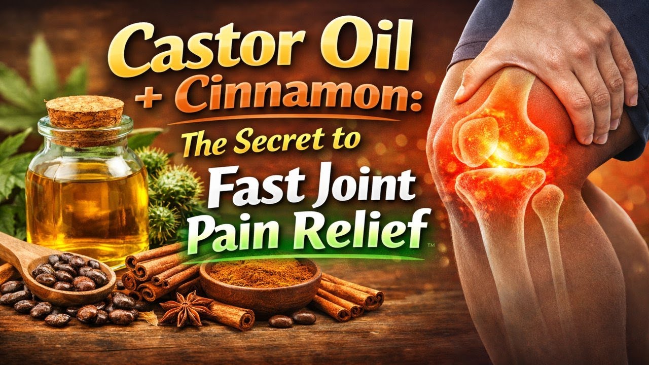 Castor Oil + Cinnamon The Secret to Fast Joint Pain Relief