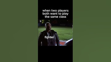 two players want to play the same class #dnd #dndmemes #dungeonsanddragons #dnd5e #DNDtiktok #TTRPG