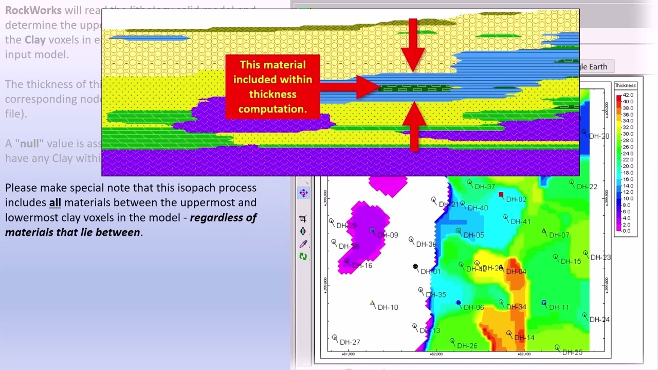 RockWorks Training Exercise #14 - Advanced Lessons with Plume & Lithology Models