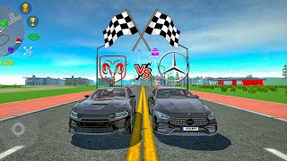 Car Simulator 2 | Dodge VS Mercedes | Charger SRT Hellcat VS AMG GT 63 S | Race & Top Speed screenshot 4