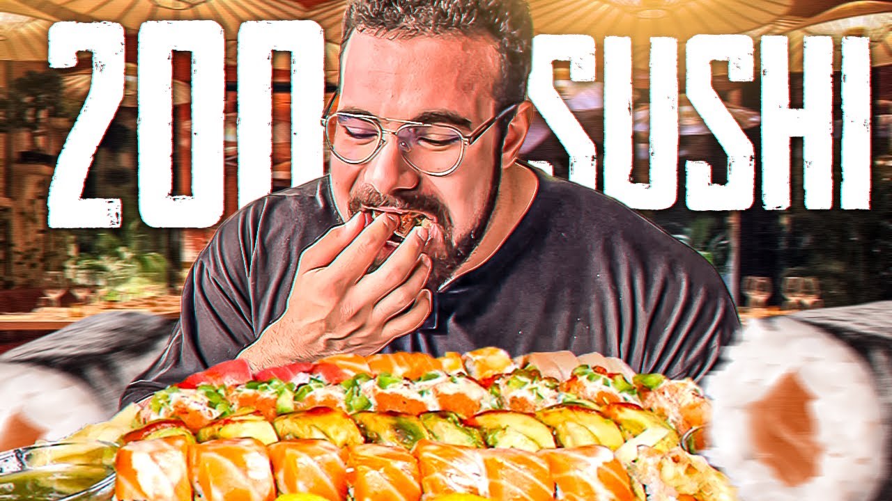200 TANE SUSHİ GÖMDÜM! | SINIRSIZ SUSHİ #2