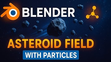Blender Particles Tutorial | Creating an Asteroid Field for Beginners